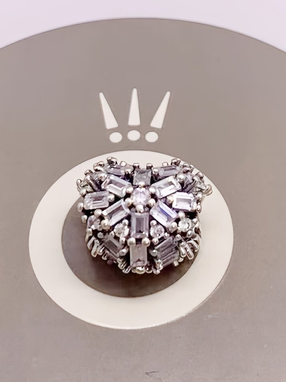 Pandora Sparkling Heart Charm